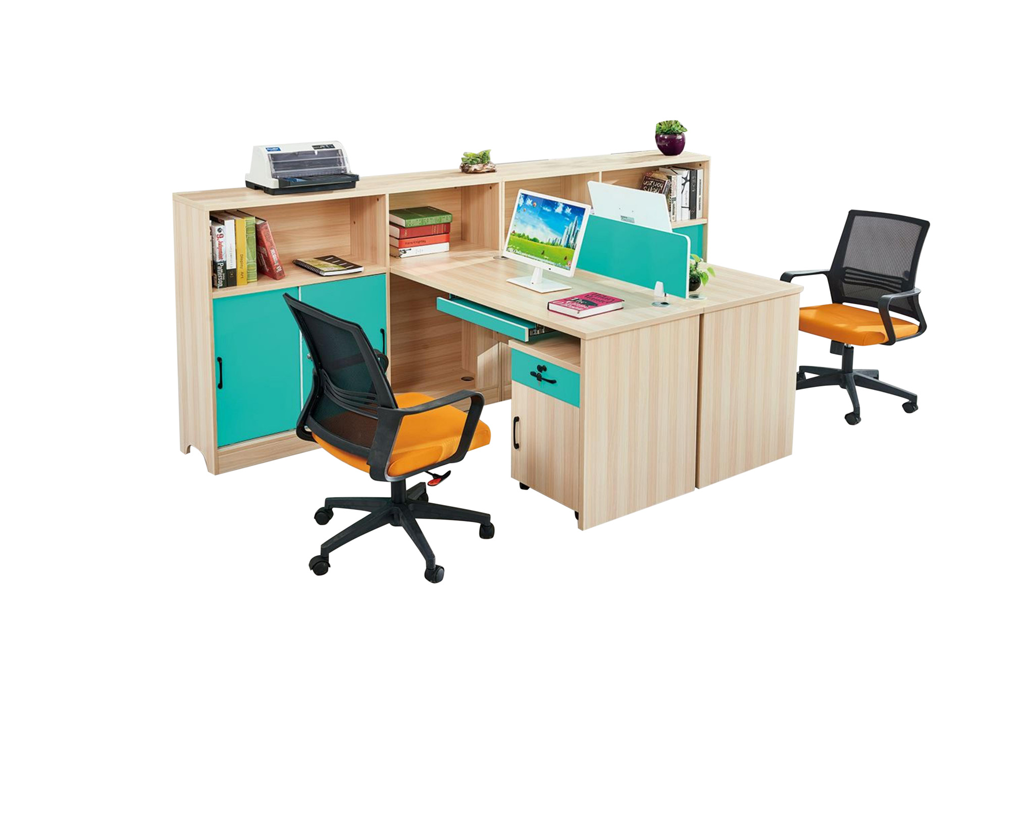 書柜辦公桌   HT-SG8001